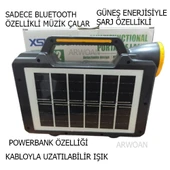 Arwoan kabloyla uzatılabilir fener sadece bluetooth'la çalışabilir ses bombası - 4