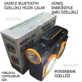 Arwoan kabloyla uzatılabilir fener sadece bluetooth'la çalışabilir ses bombası - 3