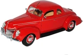 Maisto 1939 Ford Deluxe Kırmızı 1:18 Model Araba - 1