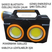 Arwoan kabloyla uzatılabilir fener sadece bluetooth'la çalışabilir ses bombası - 1