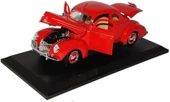 Maisto 1939 Ford Deluxe Kırmızı 1:18 Model Araba - 3