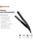 Polosmart PBS501 Saç Düzleştirici Siyah - 3