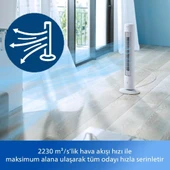 Philips 5000 Serisi CX5535/00 Kule Tipi Fanlı Beyaz Vantilatör - 2