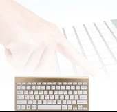 Poco Pad 12.1" Uyumlu Kablosuz Wireless Pilli Türkçe Q Klavye - Altın - 4