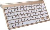 Poco Pad 12.1" Uyumlu Kablosuz Wireless Pilli Türkçe Q Klavye - Altın - 1