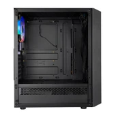 Everest K250 PEAK 250W MICRO PSU Siyah USB3.0+USB2.0+TYPE-C+HD AUDIO Kompakt Mid-T PC Kasası - 2