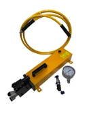 HP100 Ultra Yüksek Basınç Hidrolik El Pompa 100Mpa thumbnail 1