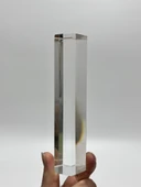 Dekoratif Altıgen Kristal Cam 130mm thumbnail 1