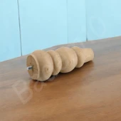Ahşap 17 cm Ahşap Ayak Bağlantı Aparatlı Mobilya Koltuk Kanepe Sehpa Masa Ayağı Ayakları M8 Civatalı - 9