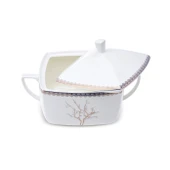 Karaca Fine Pearl Banyan 62 Parça 12 Kişilik Yemek Takımı - 7