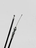 MOTORLU TIRPAN GAZ TELİ SIRT OLEOMAC 433 ESKİ MODEL thumbnail 2