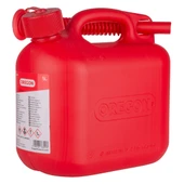 BENZİN BİDONU 5Lt KIRMIZI OREGON ORJİNAL - 1