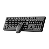 Polosmart PSK11 Kablosuz Q Klavye Ve Mouse Set Sİyah - 1