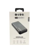 S-Link 10W Dual Output Powerbank 20000Mah - 1