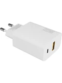 Hytech Hy-xe46 type usb-c 20w pd +usb qc 3. 0 hızlı ev şarj adaptörü - 4