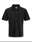 JPRBLUWILLIAM WASH SS POLO SN Black Black M thumbnail 1