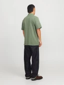 JPRBLUWILLIAM WASH SS POLO SN Dark Green Dark Green S thumbnail 4