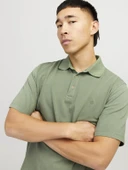 JPRBLUWILLIAM WASH SS POLO SN Dark Green Dark Green S thumbnail 2