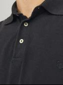 JPRBLUWILLIAM WASH SS POLO SN Black Black M thumbnail 5