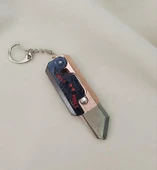 Anahtarlık Oyuncak Çakı Katlanabilir Çakı Bıcak Games Metal Alaşım 17356 - 1