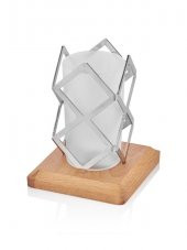 Narin Kare Tealight Ahşap A80044 - 1