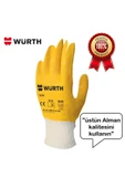 Würth Iş Güvenliği Eldiveni Kalın Nitril Sarı No:9/L ( 1 Çift ) - 1