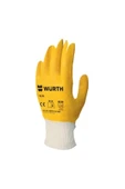 Würth Iş Güvenliği Eldiveni Kalın Nitril Sarı No:9/L ( 1 Çift ) - 2
