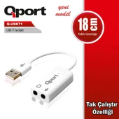 QPORT Q-USK71 USB TO 7.1 SES KARTI - 1