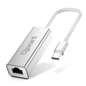 QPORT Q-TR45 TYPE-C TO RJ45 ETHERNET CEVIRICI thumbnail 1