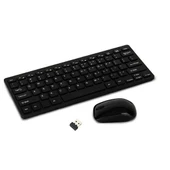 Hegitech T-10 10.1" Uyumlu Kablosuz Wireless Pilli Klavye Mouse Seti - Siyah - 3