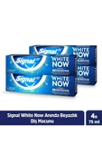 Signal White Now Anında Beyazlık Diş Macunu 75 Ml X4 - 1