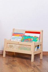 Hazeran Masif Ahşap Montessori Kitaplık Ve Dergilik ,hazeran - 2