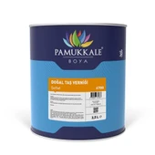 Pamukkale Doğal Taş Verniği Solvent Bazlı Şeffaf 2.5 Lt - 1