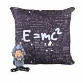 Einstein Biblo Einstein Puf Yastık Hediye Seti - 1