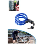 Bisiklet Kilidi Anahtarlı 17mm X 100cm - 1
