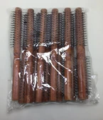 Astra Rd-557 Koyu Ahşap Renk Saç Fırçası Tarak - 2