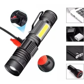 Geniş Açılı P50 Led Şarjlı El Feneri  Wt-601 thumbnail 2