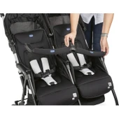 Chicco Ohlala Twin İkiz Bebek Arabası Black Nigth - 4