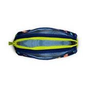 Coral High Kids Lacivert Neon Sarı Monster Desenli Üç Bölmeli Kalem Çantası 22026 - 3