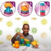 Narenciye Limon Sıkmalı Pratik Detoks Toksin Atıcı Su Matarası Spor Şişesi - 5