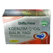 Shiffa Home Koenzim Q10 & Balık Yağı Yumuşak Jel 1340 Mg x 30 Kapsül - 1