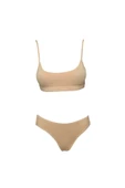 Pedli İp Askılı Yarım Atlet Büstiyer Külot Takım Ten Rengi thumbnail 1