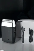 Tıraş Makinesi Mini Sinek Kaydı Şarjlı Taşınabilir Paslanmaz Çelik thumbnail 4