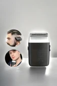 Tıraş Makinesi Mini Sinek Kaydı Şarjlı Taşınabilir Paslanmaz Çelik thumbnail 5