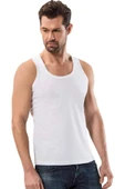 Kalın Askılı Klasik Erkek Atlet Beyaz - 1151A - 1