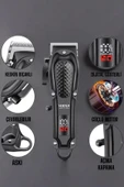 Suya Dayanıklı Tıraş Makinesi Keskin Bıçaklı Dijital Göstergeli Şarjlı - 3