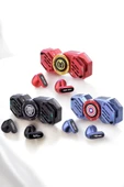 Kırmızı Kablosuz Bluetooth Kulaklık Stres Çarklı Oyuncu Kulaklığı - 1