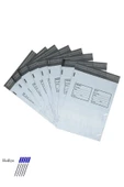 Cepli Küçük Boy Kargo Poşeti 24x30+5 cm - 300 Adet (40+40=80 Mikron) - 1