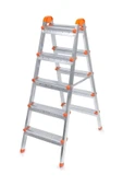 Banio Perilla Çift Çıkışlı 5+5 Basamaklı Metal Merdiven - 1