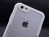 iPhone 6 Kılıf Kenarları Silikon Arka Kısım Temperli Cam Craft Kılıf thumbnail 9
